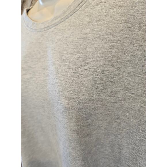 Soft surroundings XL women's asymmetrical hem sweater tunic fleece lined warm ^ - Picture 6 of 8